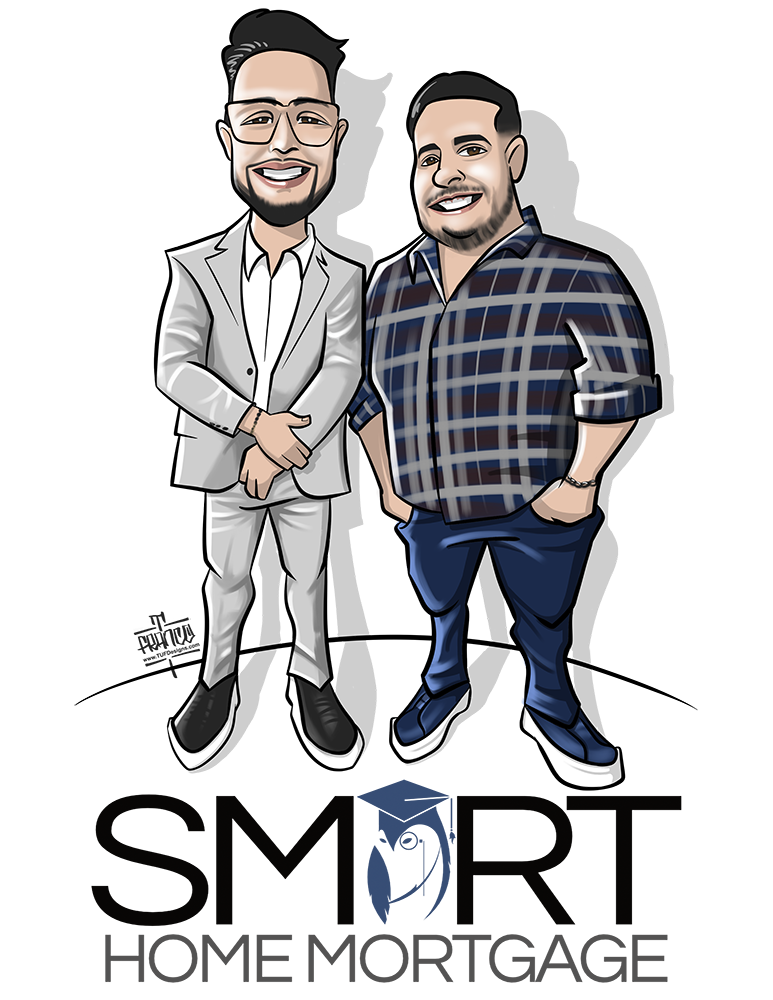Caricature realtor small business drawing by TUF Web Design